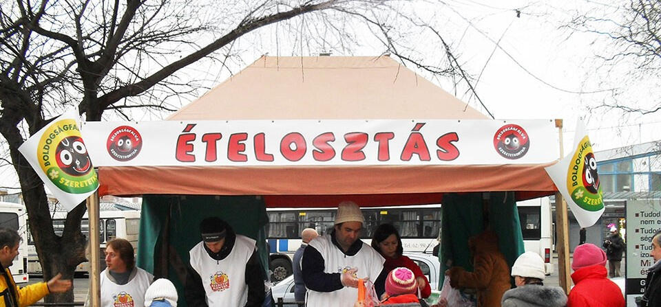 Ételosztások