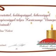 Boldog Karácsonyt Mindenkinek!